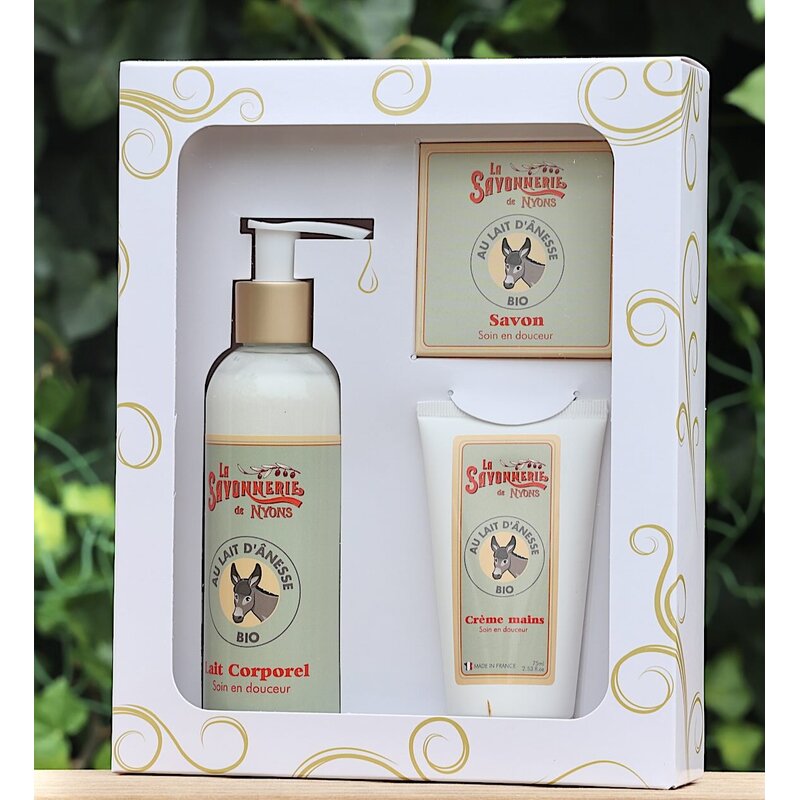 Giftbox  met verzorgingsproducten