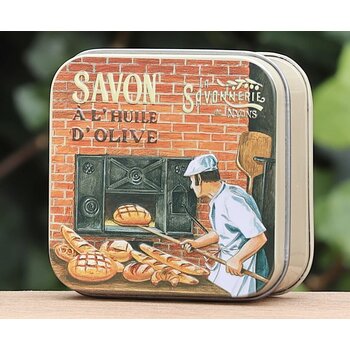 Savonnerie de Nyons Blikje zeep bakker