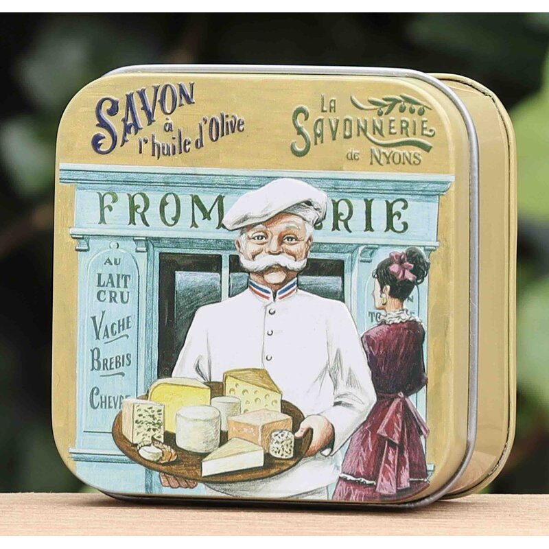 Blikje Savon de Marseille kaasboer
