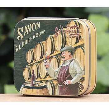 Savonnerie de Nyons Blikje zeep wijnboer