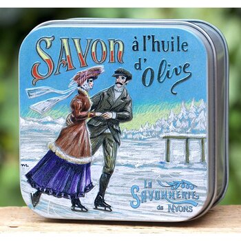 Savonnerie de Nyons Blikje zeep schaatsen