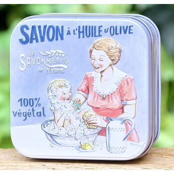 Savonnerie de Nyons Blikje zeep moeder