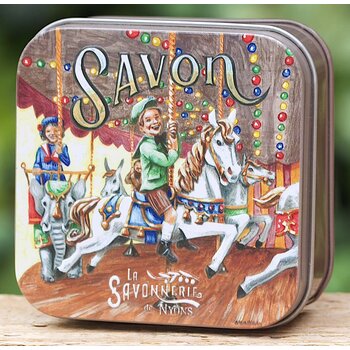 Savonnerie de Nyons Blikje zeep draaimolen