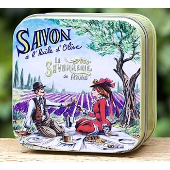 Savonnerie de Nyons Blikje zeep picknick