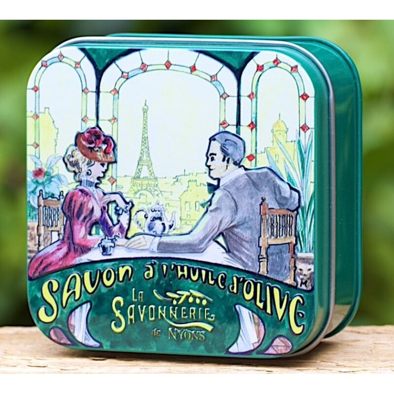 Blikje Savon de Marseille terras