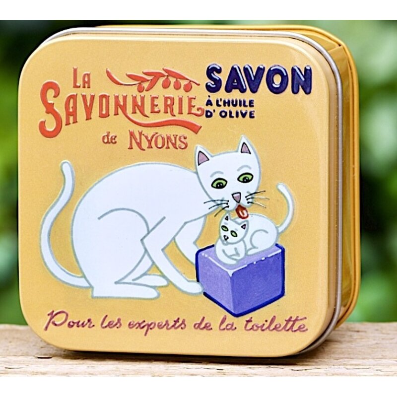 Blikje Savon de Marseille poesje