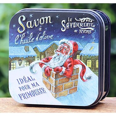 Blikje zeep schoorsteen