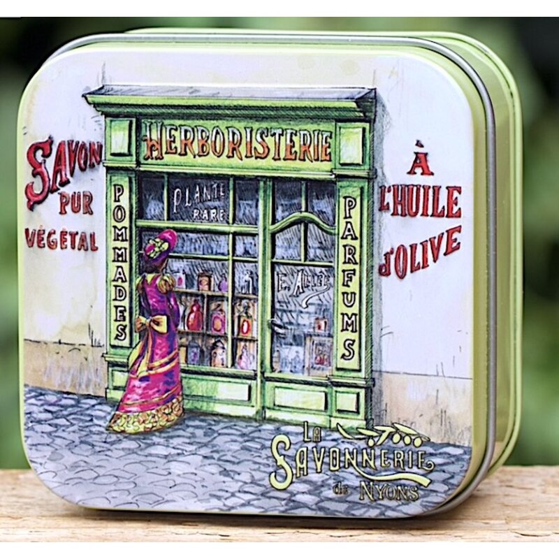 Blikje Savon de Marseille kruidenwinkel