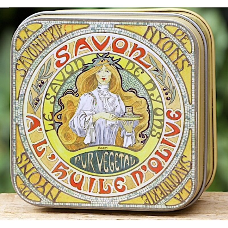 Blikje Savon de Marseille Mucha savon