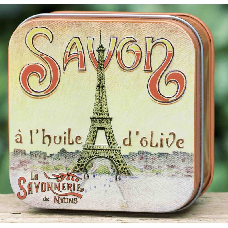 Blikje Savon de Marseille Eiffeltoren