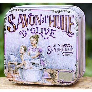 Savonnerie de Nyons Blikje zeep bain (bad)