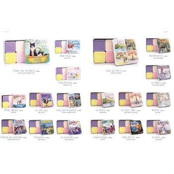 Savonnerie de Nyons Alle blikken 4 zepen