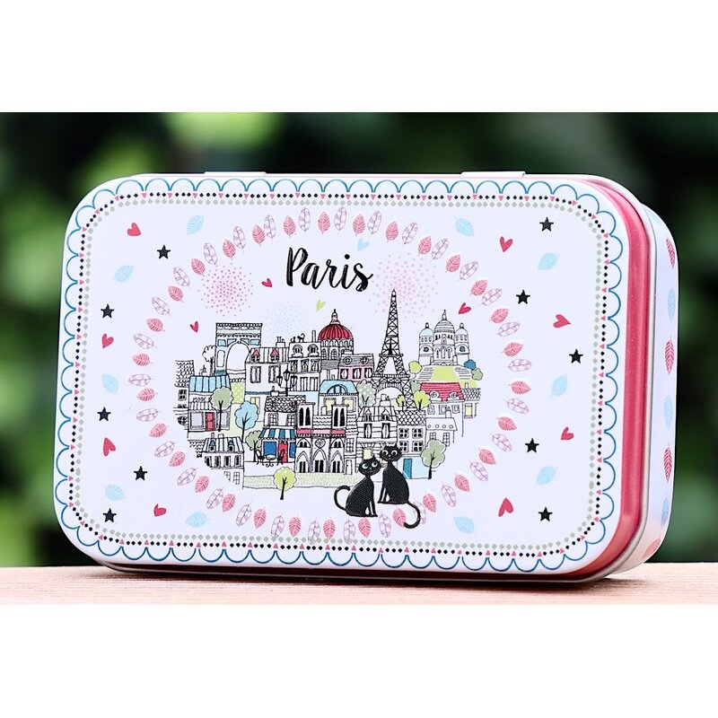 Blikje zeep poesjes in Parijs