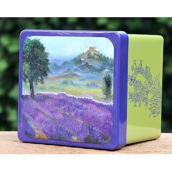 Lumière de Provence Blikje lavendelbloemetjes