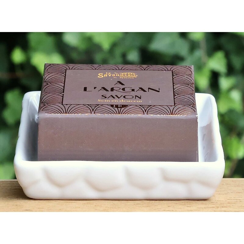 Zeepbakje vierkant wit