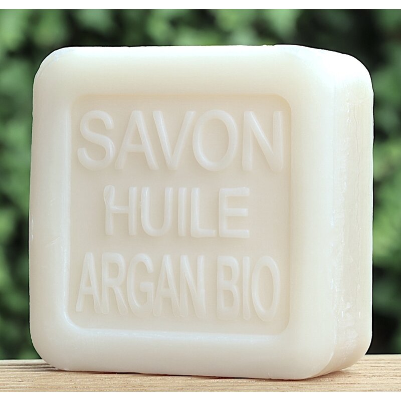 Zeep met arganolie in blikje