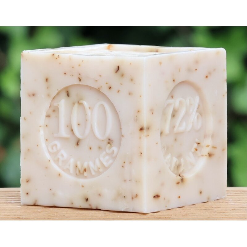 Blokje Savon de Marseille met rozenblaadjes