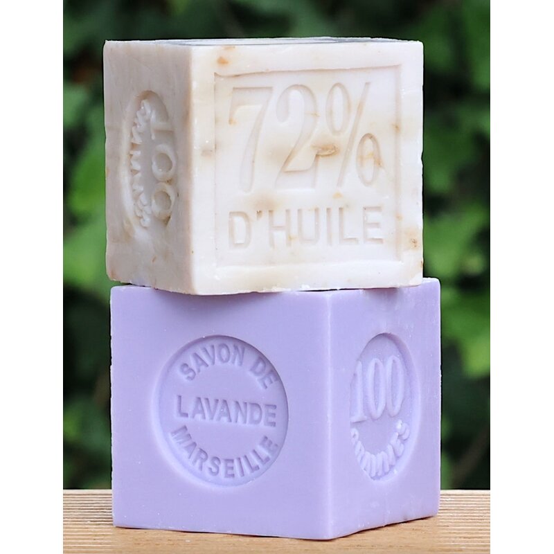 Blokje Savon de Marseille lavendel