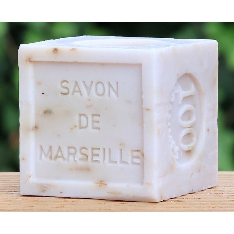 Blokje Savon de Marseille lavendelblaadjes