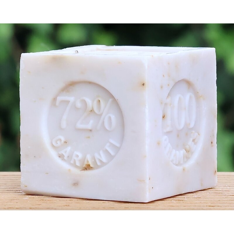 Blokje Savon de Marseille lavendelblaadjes