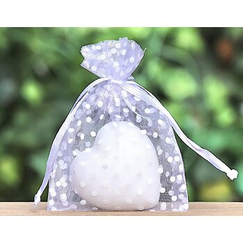 Lumière de Provence Zakje stip met hartzeepje