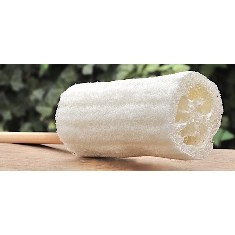 Loofah met lange steel