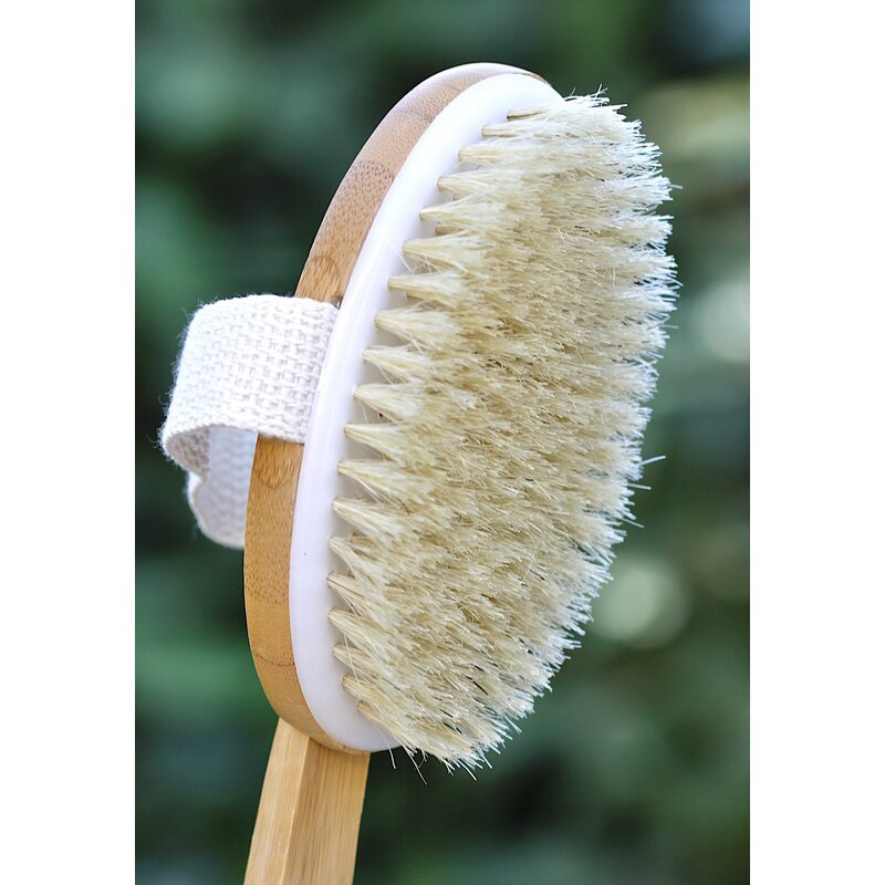 Badborstel aan lange steel