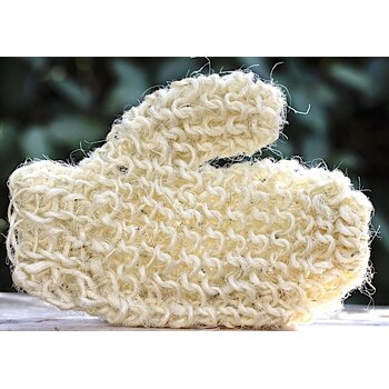 Lumière de Provence Sisal scrubhandschoen