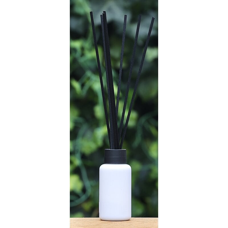 Gepersonaliseerde geurstokjes wit flesje