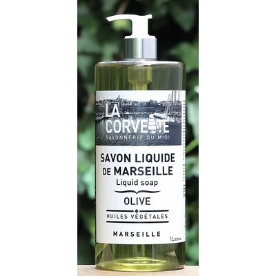 Literfles zeep olijven