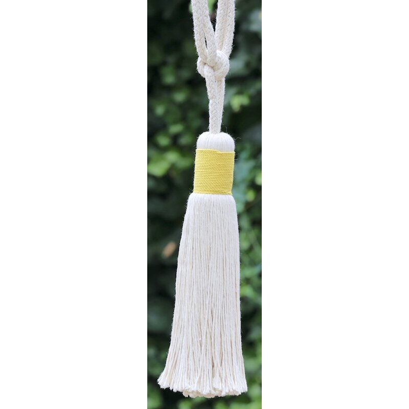 Embrasse grote kwast geel