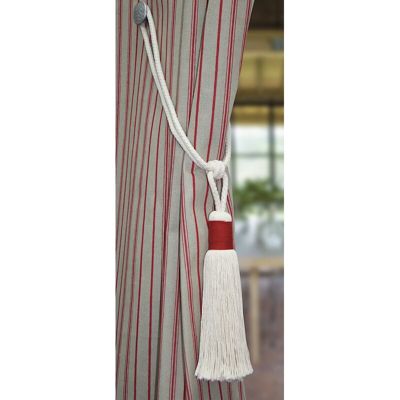 Embrasse grote kwast rood