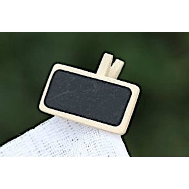 Krijtbordje met knijper