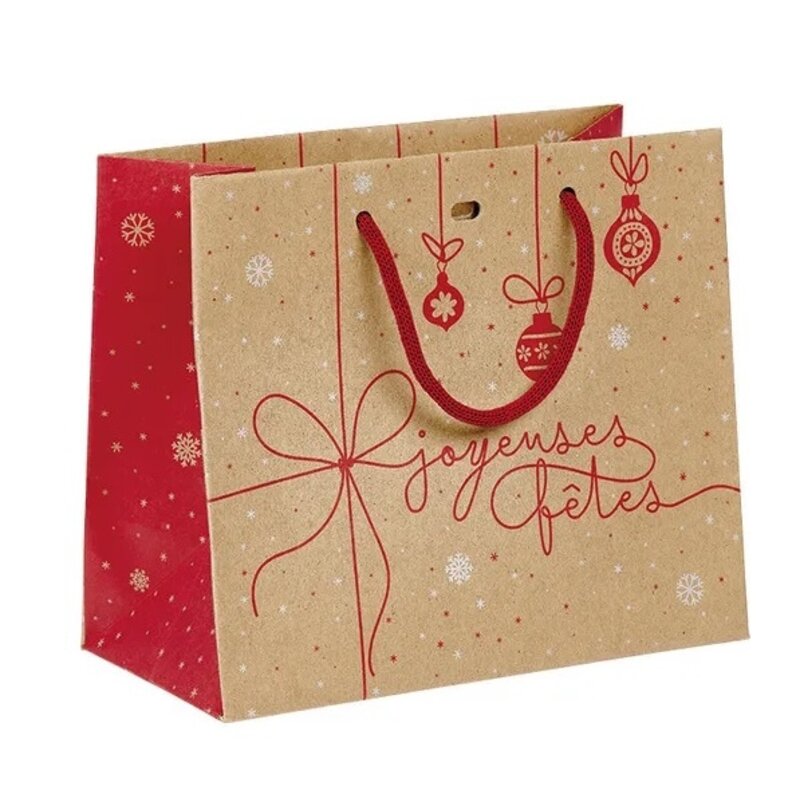 Krafttasje kerstdecor met geurproducten