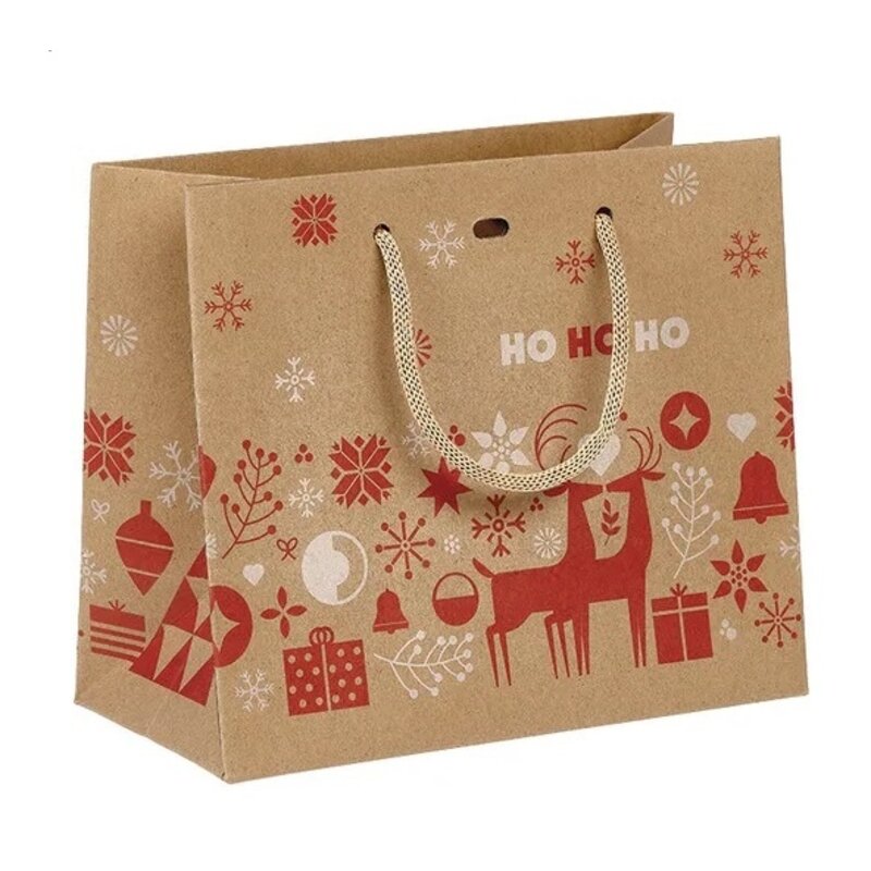 Krafttasje kerstdecor met geurproducten