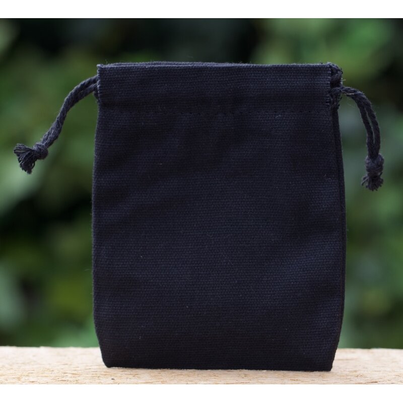 Klein lavendelzakje zwart