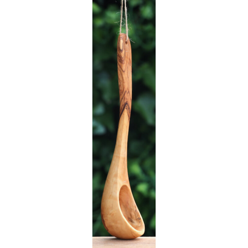 Lepel van olijvenhout