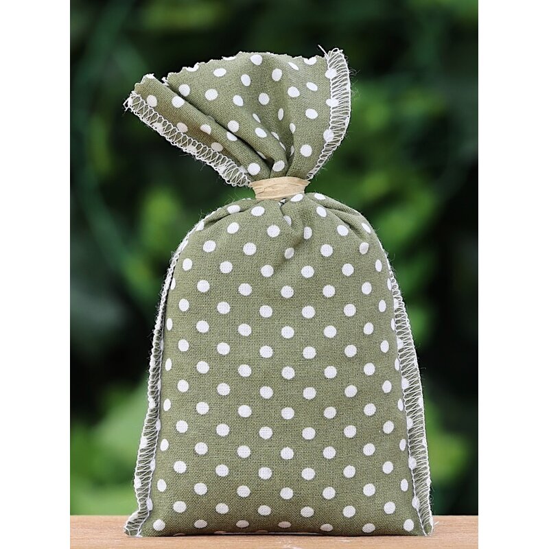 Lavendelzakje met stippen