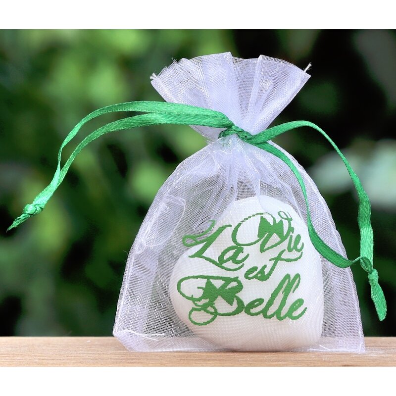 Zakje zeep La vie est belle