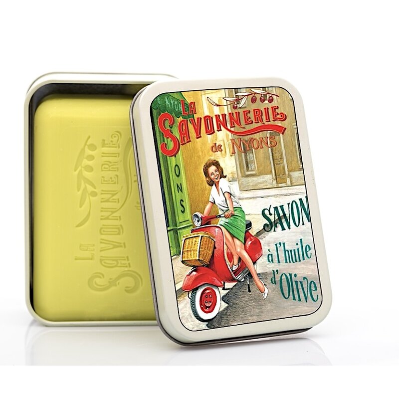 Groot blik zeep Vespa