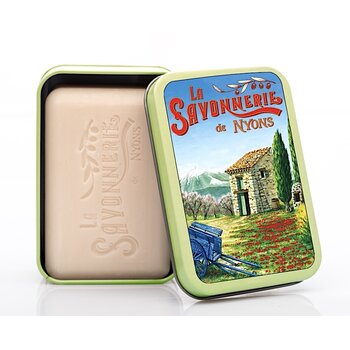 Savonnerie de Nyons Groot blik zeep cabanon