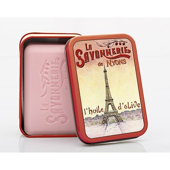 Savonnerie de Nyons Groot blik zeep Eiffeltoren