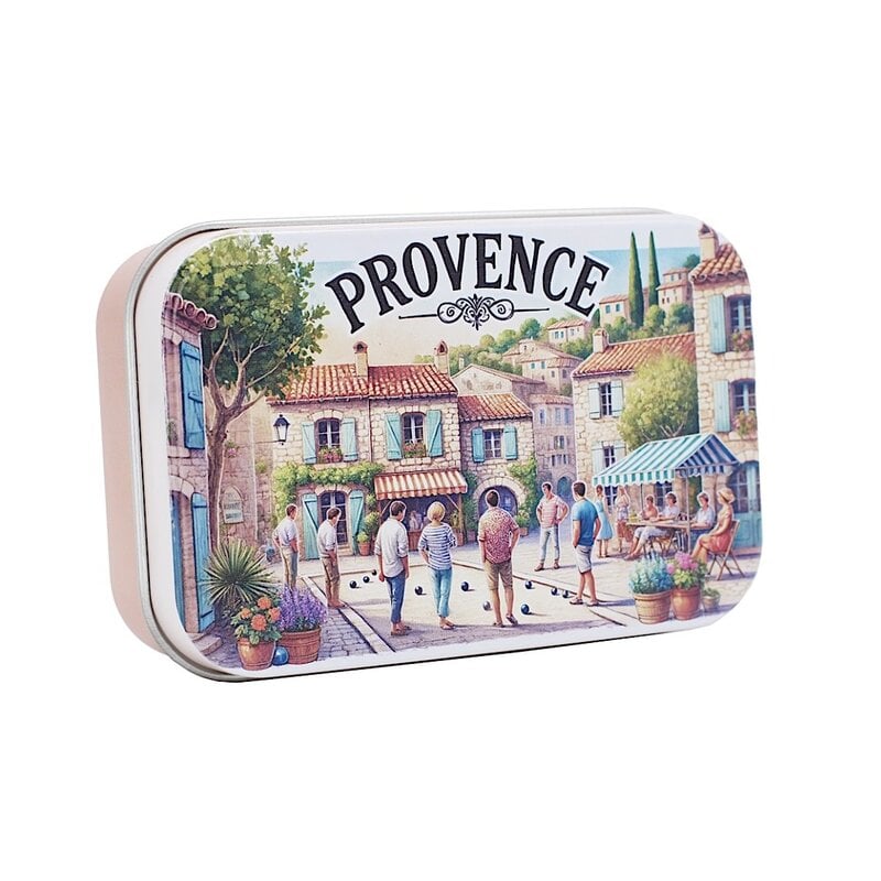 Blikje zeep petanque