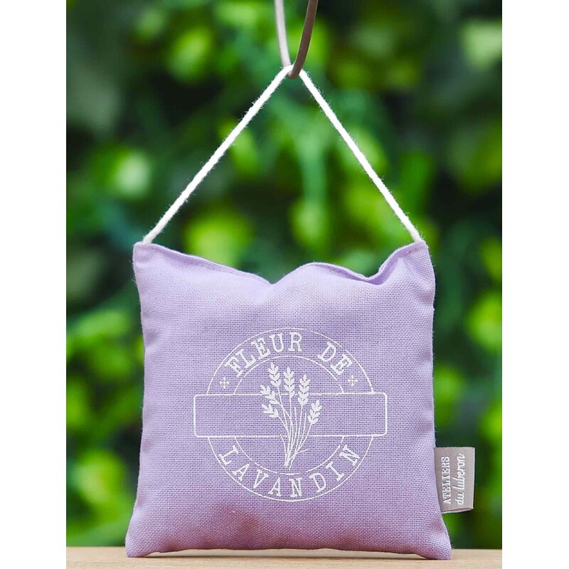 Lavendelkussentje met eigen bedrukking