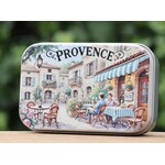 Blikje zeep rechthoekig