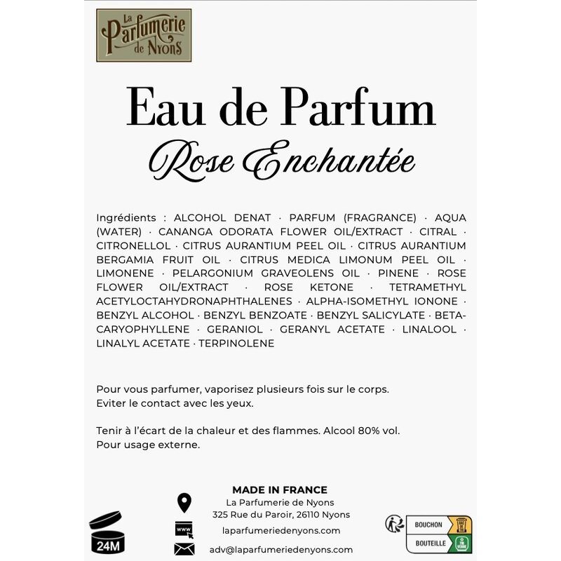 Eau de parfum rozen