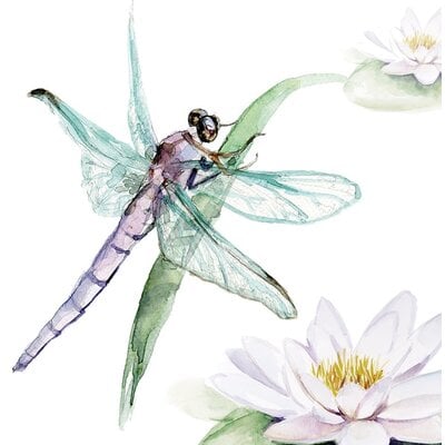 Doosje zeep libelle