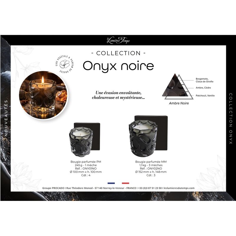 Geurkaarsen Onyx