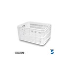 Basil bicycle crate Small White