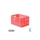 Basil sykkel kasse Store rosa